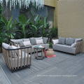 Newest Outdoor Sofa Set Balcony Teak Garden Sofa